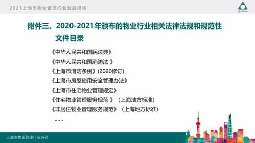 2021上海市物业管理行业发展报告 出炉啦